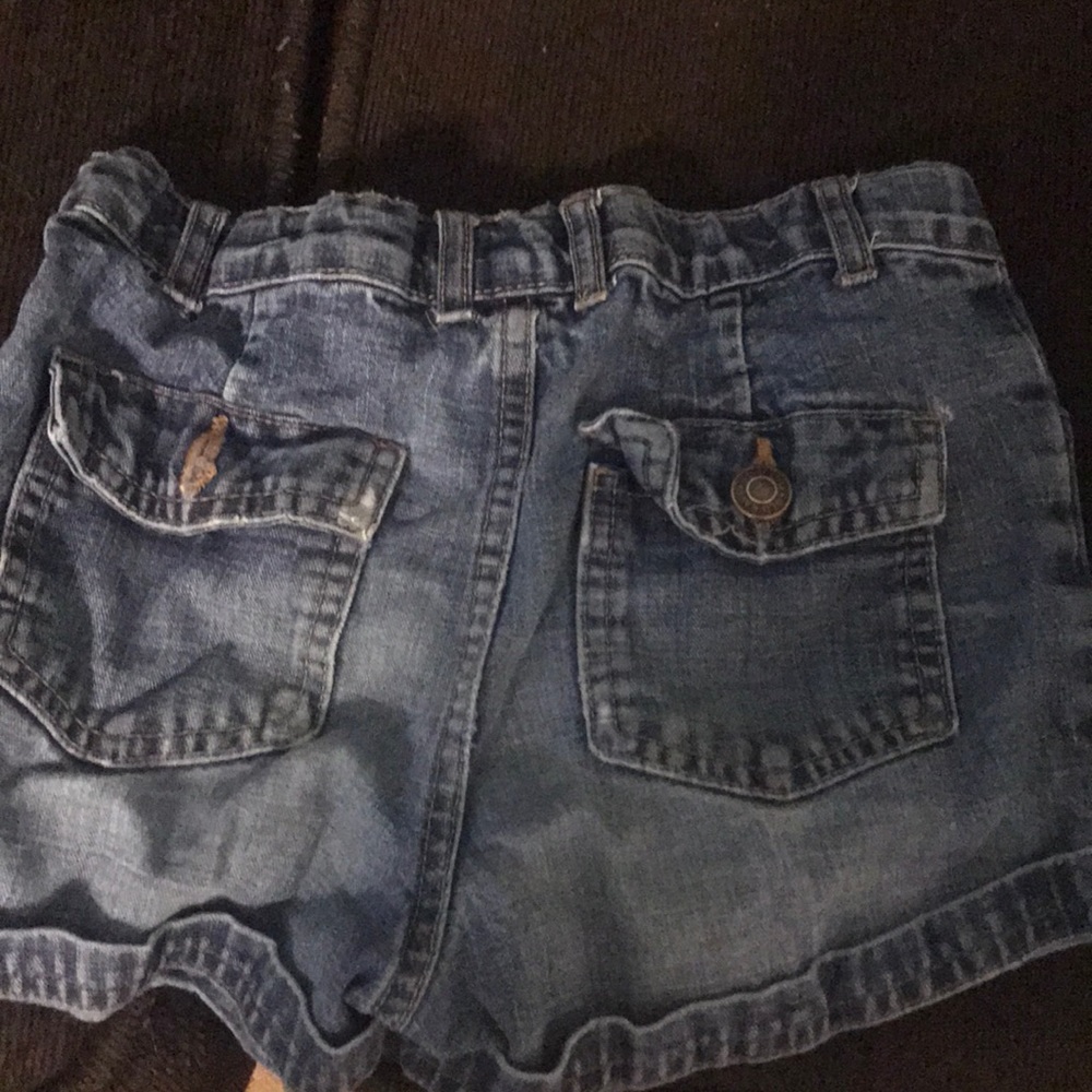 Girls jean shorts